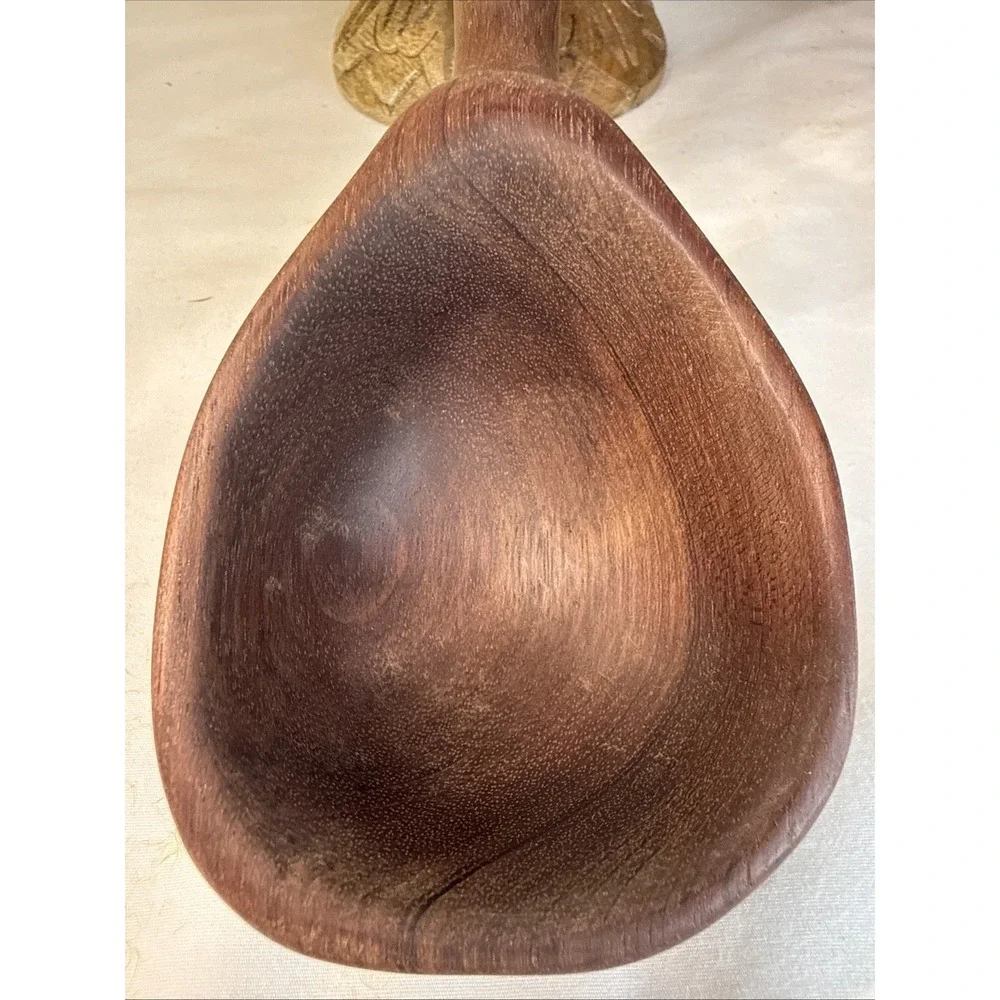 Handmade Long-Handled Beautiful Wood Spoon 11.75
